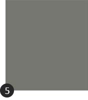 Verdunkelungsrollo Farbe Uni Grau (0705)