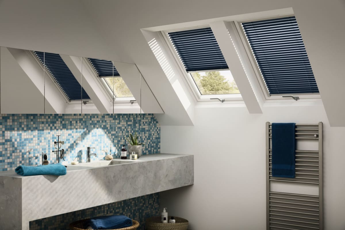 VELUX® Jalousien in Uni Blau (7058)