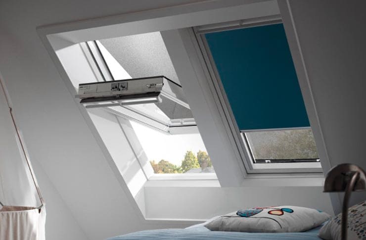 Velux® Markise und Verdunkelungsrollo Ambiente