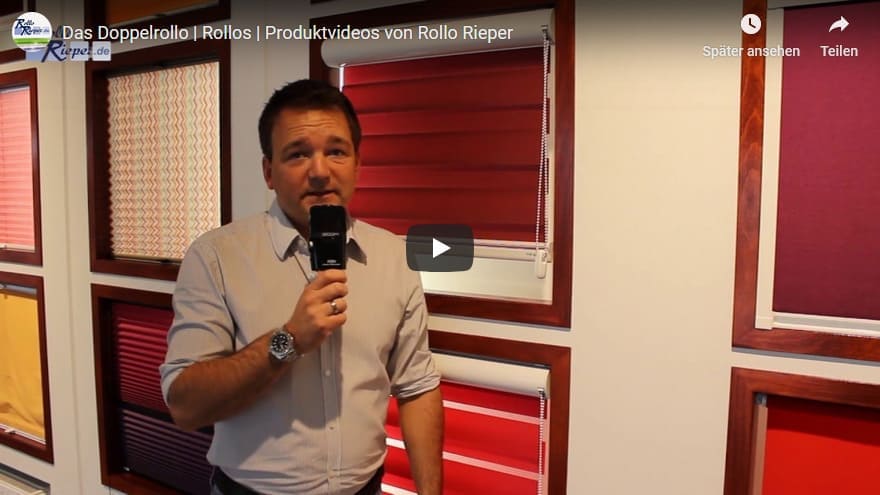 Youtube Film Vorschaubild - Doppelrollo