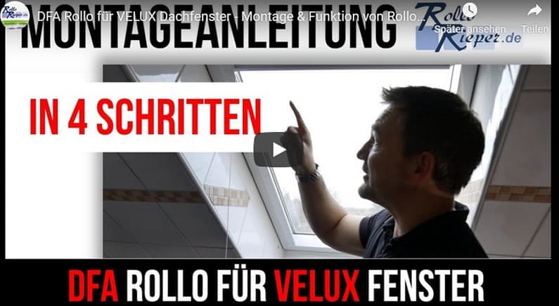 Youtube Film Vorschaubild - Montage DFA
