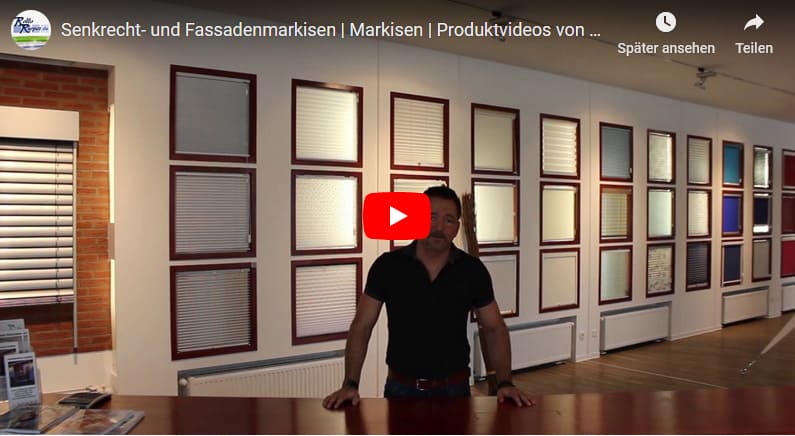 Youtube Film Vorschaubild - Fassadenmarkisen
