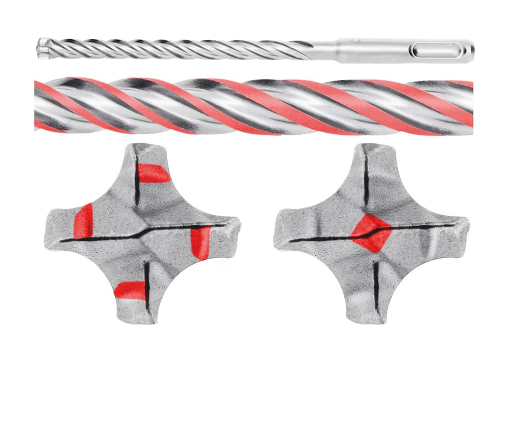 Hammerbohrer Plus ZEBRA