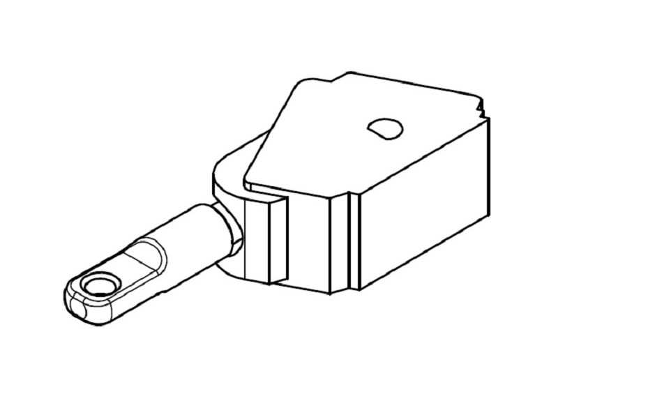 Wendegetriebe 25 x 25 mm Transparent 