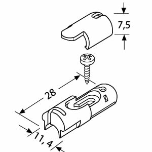 Spannschuh DF 10