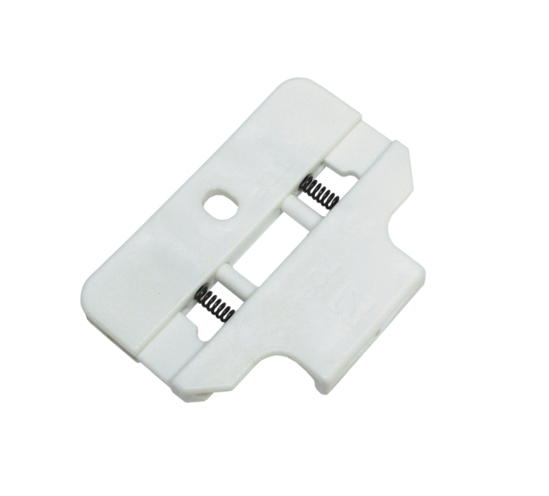 Deckenclip f&uuml;r 3-l&auml;ufige Fl&auml;chenvorhangschiene Atlanta, wei&szlig;