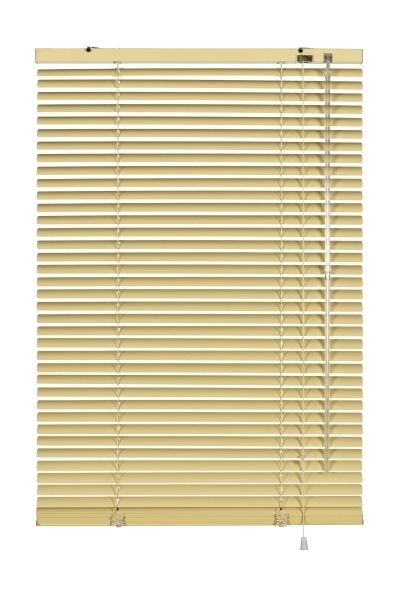 Aluminium Jalousie 25 mm, beige, verschiedene Gr&ouml;&szlig;en