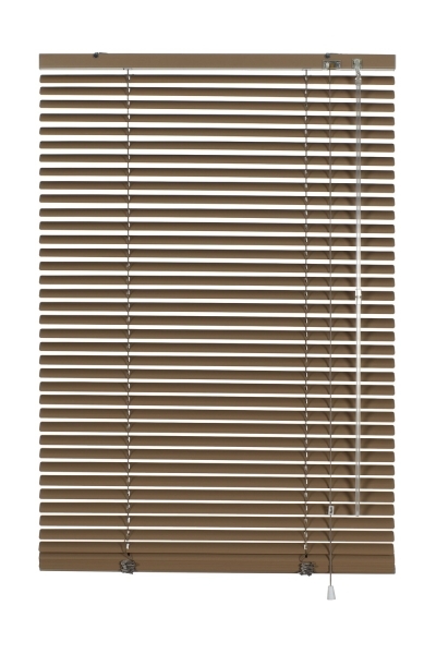 Aluminium Jalousie 25 mm, mocca