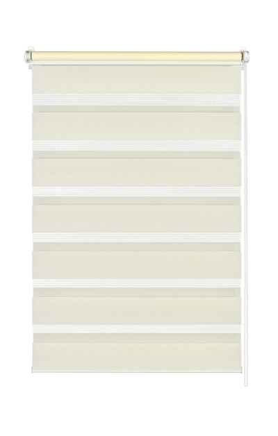 Easyfix Doppelrollo, verschiedene Gr&ouml;&szlig;en, lichtdurchl&auml;ssig, creme