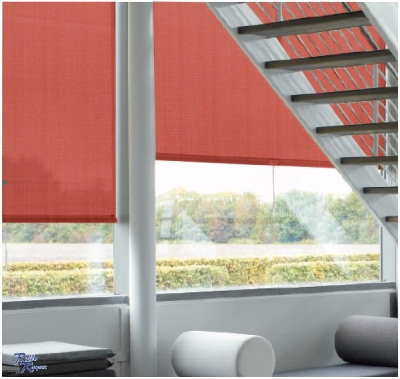 Springrollo halbtransparent, terra