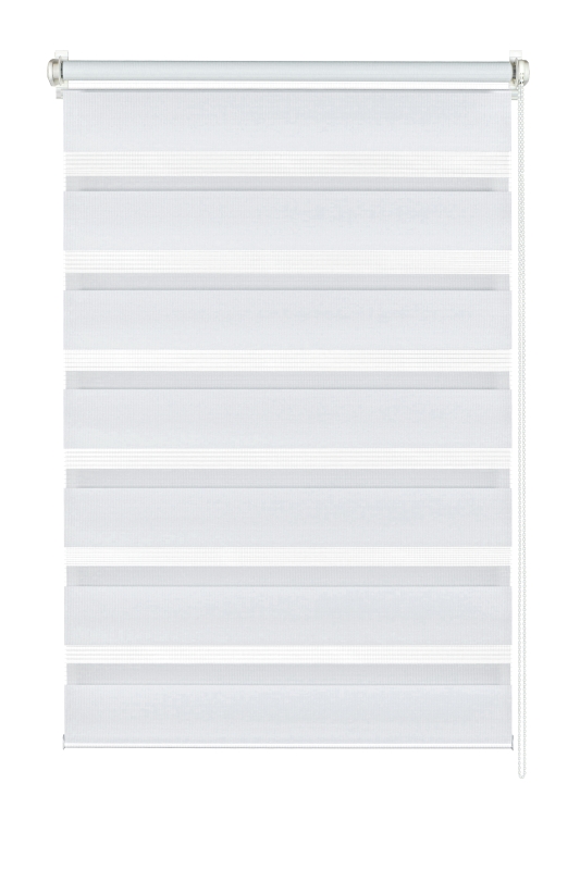 Easyfix Doppelrollo, ohne Bohren, wei&szlig;
