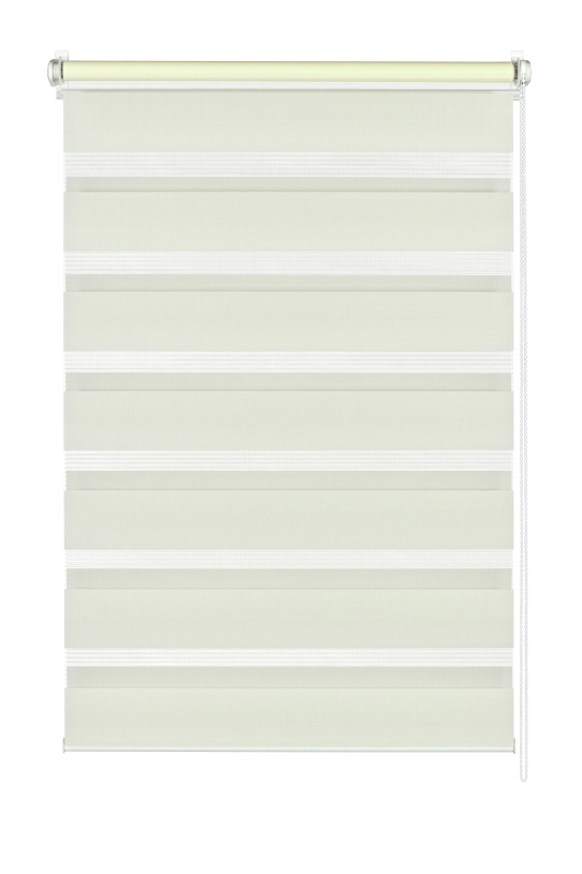 Easyfix Doppelrollo, ohne Bohren, creme